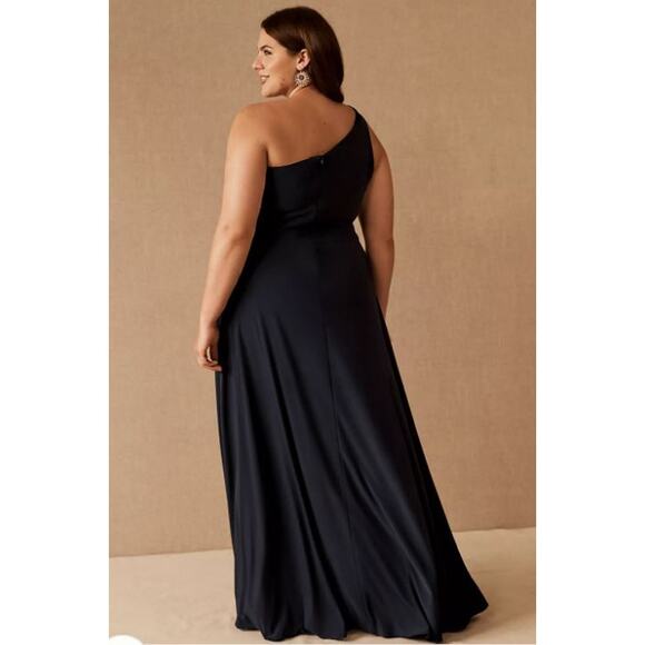 BHLDN Brixen Dress Dark Emerald - Size 16 - Picture 7 of 12